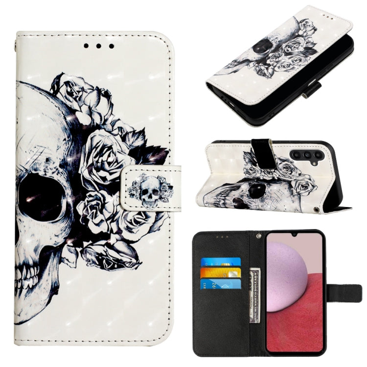 3D Painting Horizontal Flip Leather Phone Case, For Samsung Galaxy S24 Ultra 5G, For Samsung Galaxy S24+ 5G, For Samsung Galaxy S24 5G, For Samsung Galaxy A15, For Samsung Galaxy A05, For Samsung Galaxy A05s