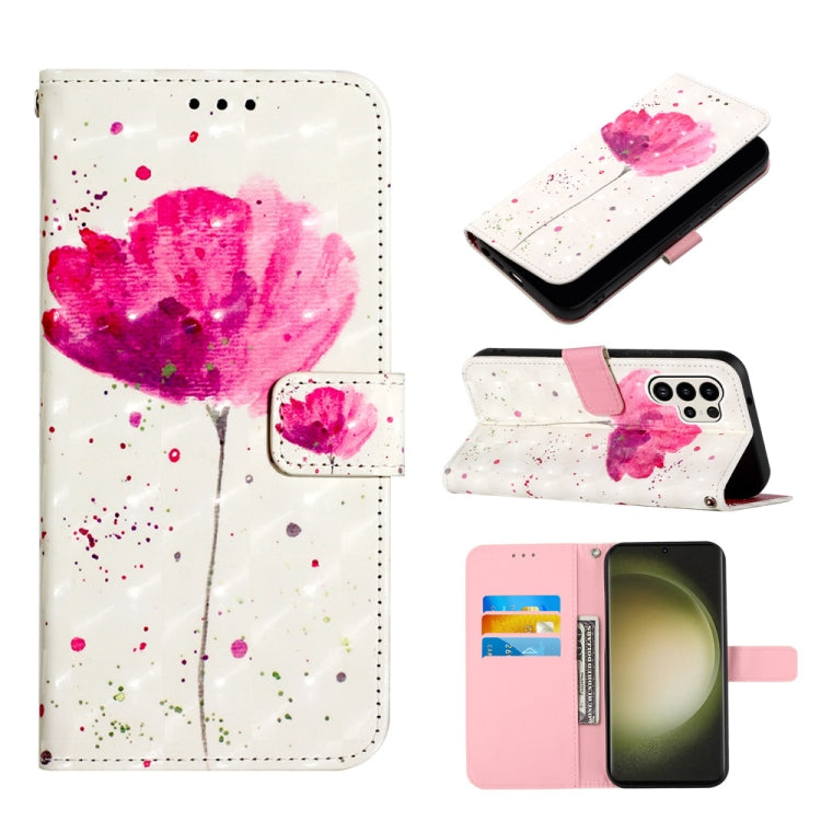 3D Painting Horizontal Flip Leather Phone Case, For Samsung Galaxy S24 Ultra 5G, For Samsung Galaxy S24+ 5G, For Samsung Galaxy S24 5G, For Samsung Galaxy A15, For Samsung Galaxy A05, For Samsung Galaxy A05s