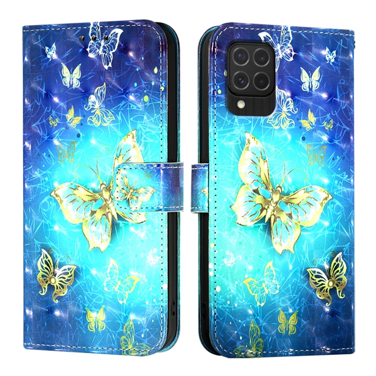 3D Painting Horizontal Flip Leather Phone Case, For Samsung Galaxy A25 5G / A24, For Samsung Galaxy S23 FE 5G, For Samsung Galaxy M62