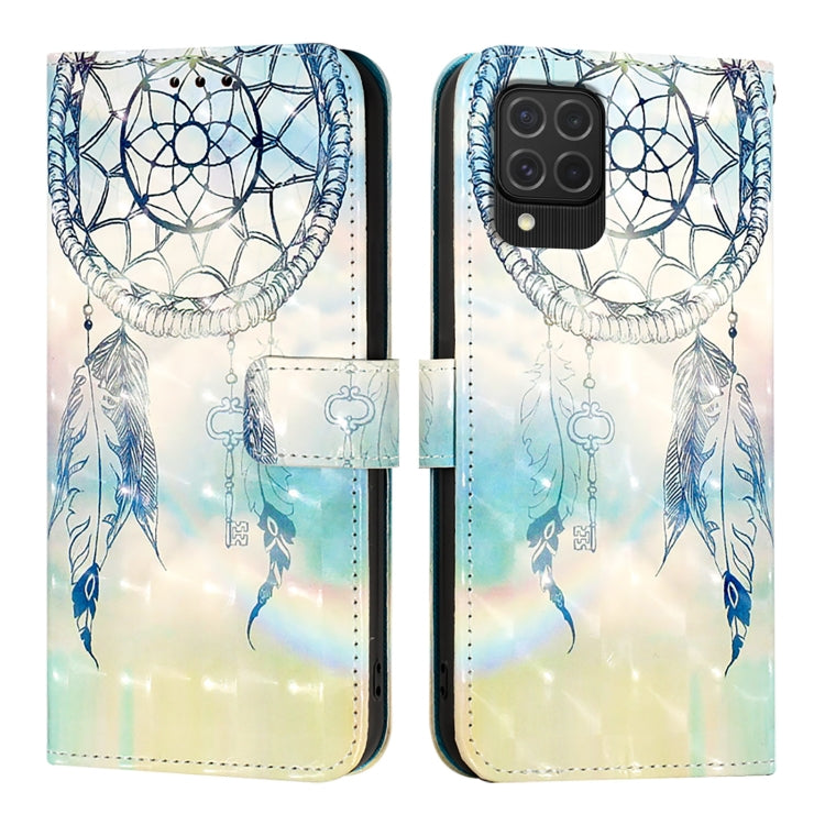 3D Painting Horizontal Flip Leather Phone Case, For Samsung Galaxy A25 5G / A24, For Samsung Galaxy S23 FE 5G, For Samsung Galaxy M62