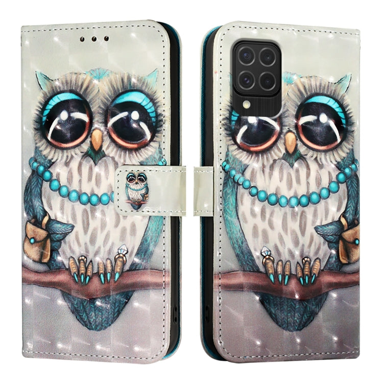 3D Painting Horizontal Flip Leather Phone Case, For Samsung Galaxy A25 5G / A24, For Samsung Galaxy S23 FE 5G, For Samsung Galaxy M62