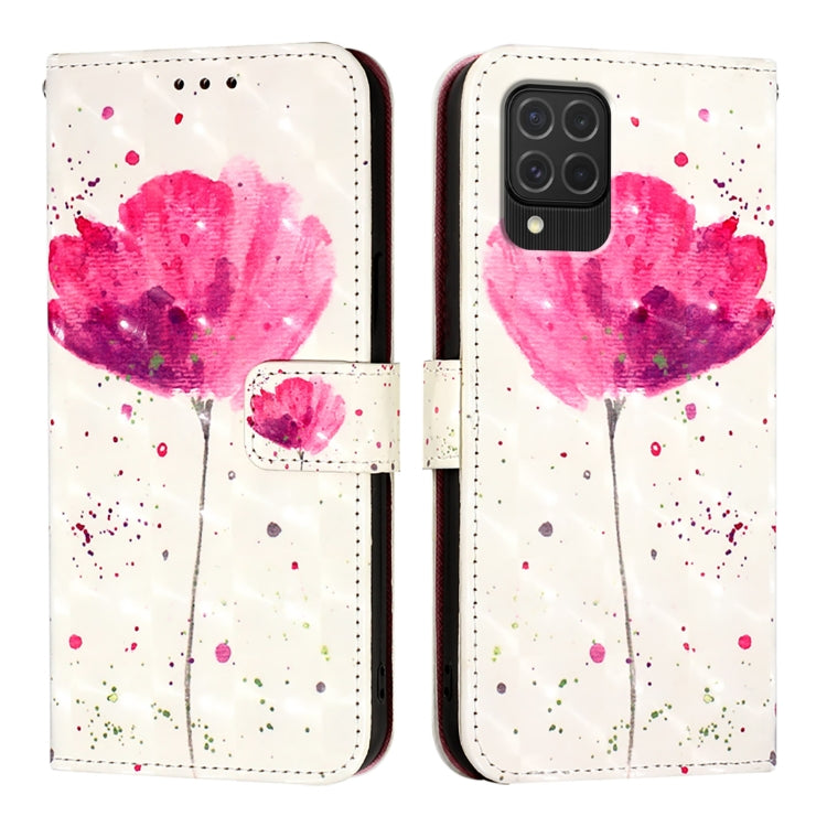 3D Painting Horizontal Flip Leather Phone Case, For Samsung Galaxy A25 5G / A24, For Samsung Galaxy S23 FE 5G, For Samsung Galaxy M62