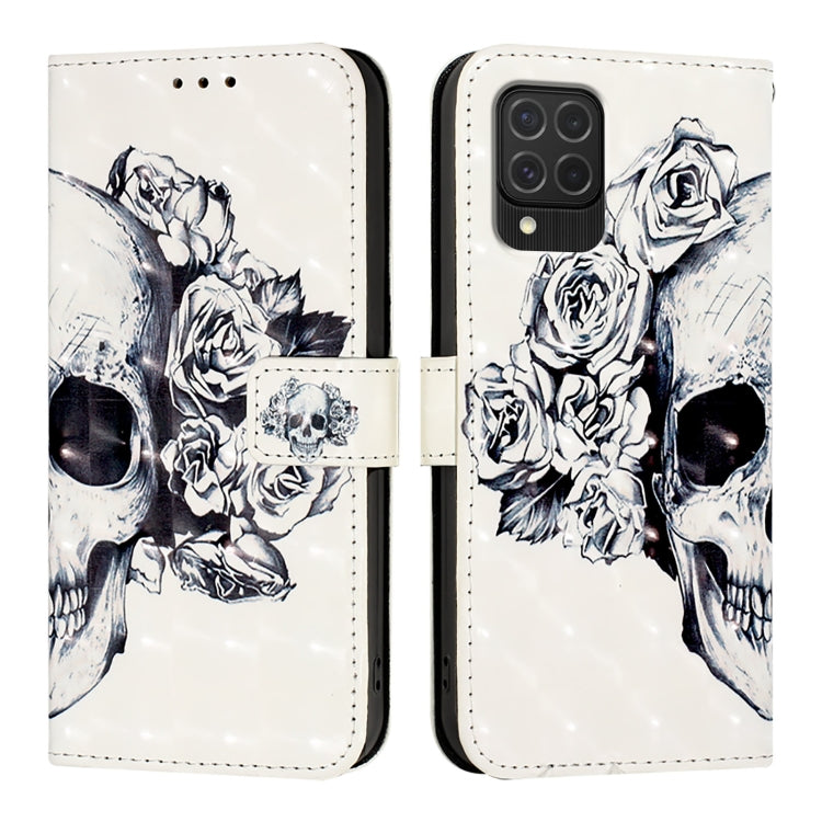 3D Painting Horizontal Flip Leather Phone Case, For Samsung Galaxy A25 5G / A24, For Samsung Galaxy S23 FE 5G, For Samsung Galaxy M62