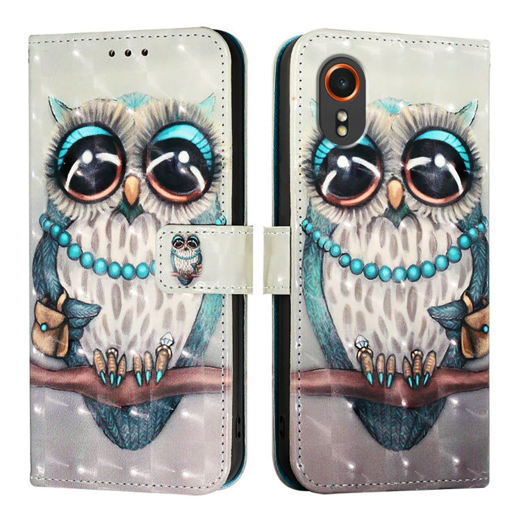 3D Painting Horizontal Flip Leather Phone Case, For Samsung Galaxy Z Fold6, For Samsung Galaxy M55, For Samsung Galaxy M15 / F15 5G Global, For Samsung Galaxy Xcover7, For Samsung Galaxy A55, For Samsung Galaxy A35 5G