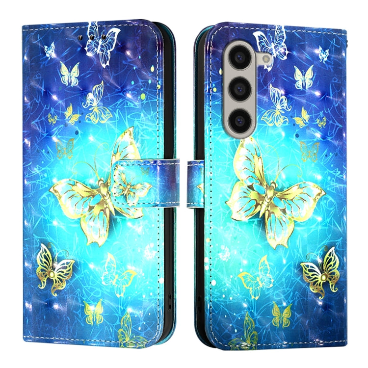 3D Painting Horizontal Flip Leather Phone Case, For Samsung Galaxy Z Fold6, For Samsung Galaxy M55, For Samsung Galaxy M15 / F15 5G Global, For Samsung Galaxy Xcover7, For Samsung Galaxy A55, For Samsung Galaxy A35 5G