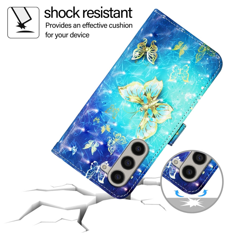 3D Painting Horizontal Flip Leather Phone Case, For Samsung Galaxy Z Fold6, For Samsung Galaxy M55, For Samsung Galaxy M15 / F15 5G Global, For Samsung Galaxy Xcover7, For Samsung Galaxy A55, For Samsung Galaxy A35 5G