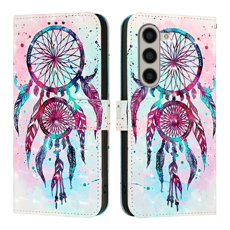 3D Painting Horizontal Flip Leather Phone Case, For Samsung Galaxy Z Fold6, For Samsung Galaxy M55, For Samsung Galaxy M15 / F15 5G Global, For Samsung Galaxy Xcover7, For Samsung Galaxy A55, For Samsung Galaxy A35 5G