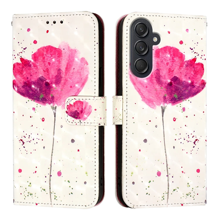 3D Painting Horizontal Flip Leather Phone Case, For Samsung Galaxy Z Fold6, For Samsung Galaxy M55, For Samsung Galaxy M15 / F15 5G Global, For Samsung Galaxy Xcover7, For Samsung Galaxy A55, For Samsung Galaxy A35 5G