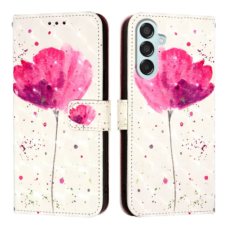 3D Painting Horizontal Flip Leather Phone Case, For Samsung Galaxy Z Fold6, For Samsung Galaxy M55, For Samsung Galaxy M15 / F15 5G Global, For Samsung Galaxy Xcover7, For Samsung Galaxy A55, For Samsung Galaxy A35 5G
