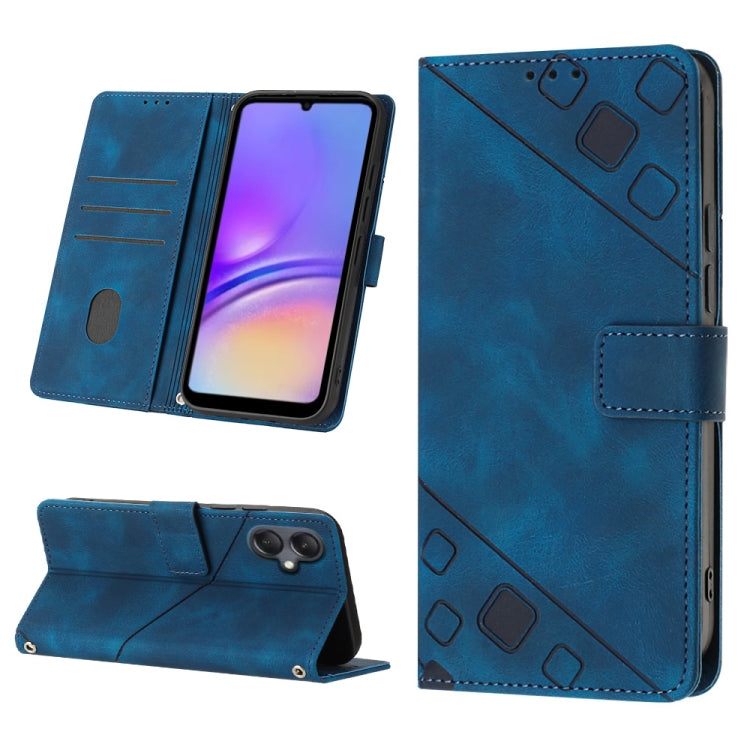 Skin-feel Embossed Leather Phone Case, For Samsung Galaxy S24 5G, For Samsung Galaxy A15, For Samsung Galaxy A05, For Samsung Galaxy A05s, For Samsung Galaxy A25 5G / A24, For Samsung Galaxy S23 FE 5G, For Samsung Galaxy M62