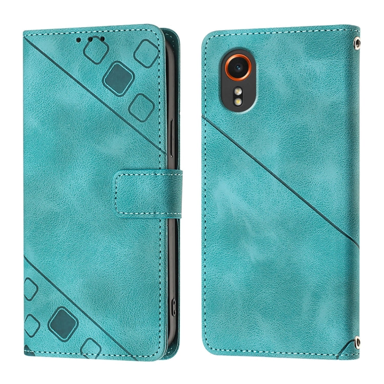 Skin-feel Embossed Leather Phone Case, For Samsung Galaxy Z Fold6, For Samsung Galaxy M55, For Samsung Galaxy M15/F15 5G Global, For Samsung Galaxy Xcover7, For For Samsung Galaxy A55, For Samsung Galaxy A35 5G, For Samsung Galaxy S24 Ultra 5G         ...