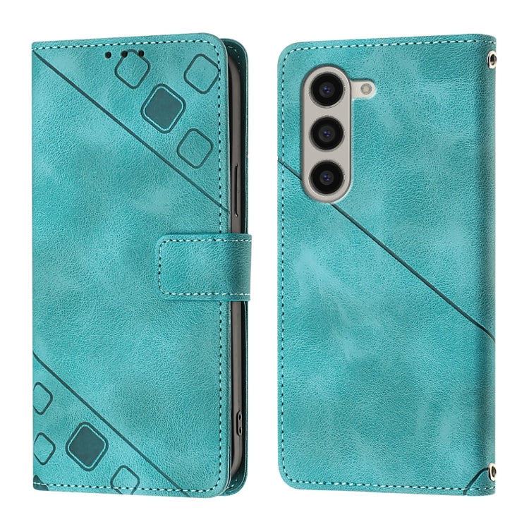 Skin-feel Embossed Leather Phone Case, For Samsung Galaxy Z Fold6, For Samsung Galaxy M55, For Samsung Galaxy M15/F15 5G Global, For Samsung Galaxy Xcover7, For For Samsung Galaxy A55, For Samsung Galaxy A35 5G, For Samsung Galaxy S24 Ultra 5G         ...