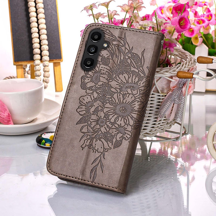 Embossed Butterfly Leather Phone Case, For Samsung Galaxy A05s, For Samsung Galaxy A25 5G, For Samsung Galaxy S23 FE 5G, For Samsung Galaxy A24 4G