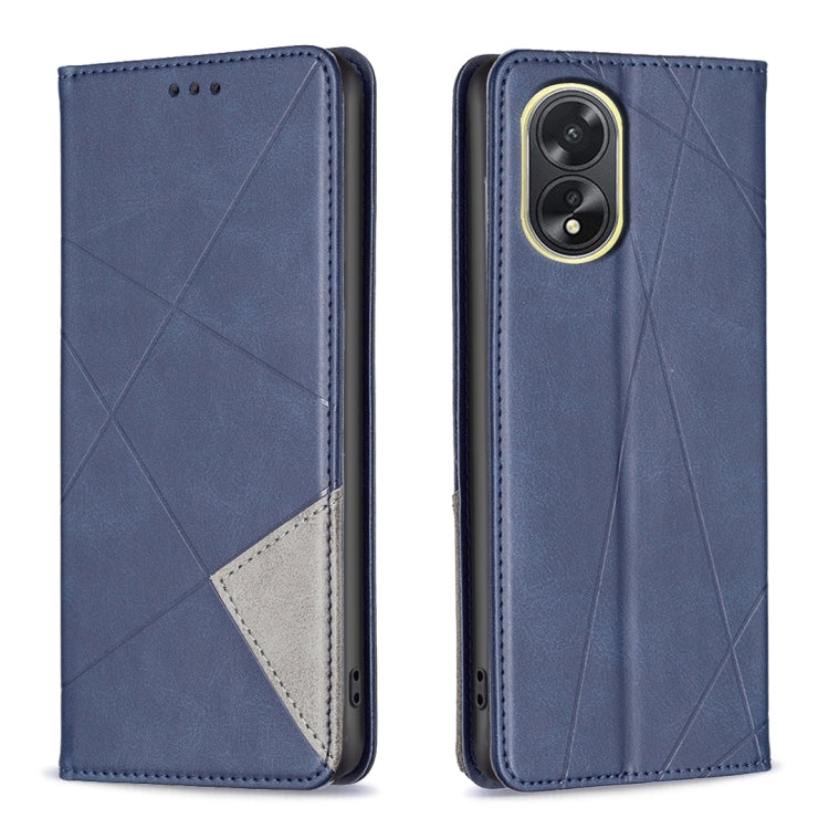 Prismatic Invisible Magnetic Leather Phone Case, For OPPO Find X7 Ultra, For OPPO A38 4G, For OPPO A58 4G, For OPPO A78 4G, For OPPO A78 5G, For OPPO A98 5G, For OPPO A79 5G, For OPPO A59 5G