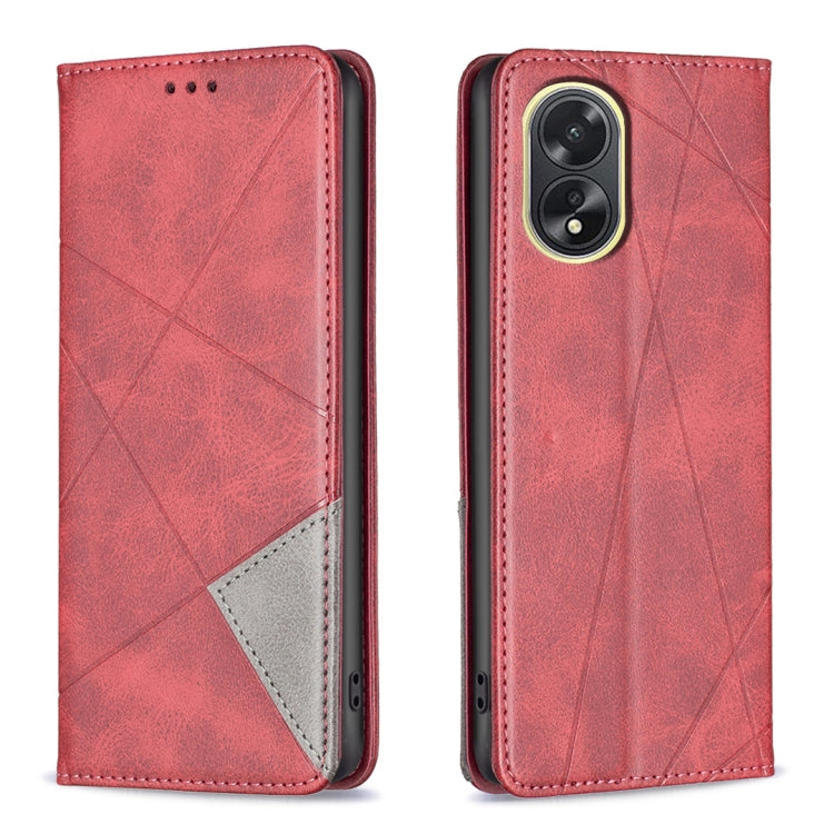 Prismatic Invisible Magnetic Leather Phone Case, For OPPO Find X7 Ultra, For OPPO A38 4G, For OPPO A58 4G, For OPPO A78 4G, For OPPO A78 5G, For OPPO A98 5G, For OPPO A79 5G, For OPPO A59 5G