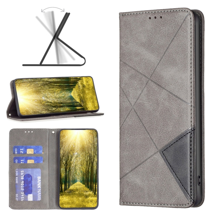 Prismatic Invisible Magnetic Leather Phone Case, For OPPO A58 4G, For OPPO A78 4G, For OPPO A78 5G, For OPPO A98 5G, For OPPO A79 5G, For OPPO A59 5G