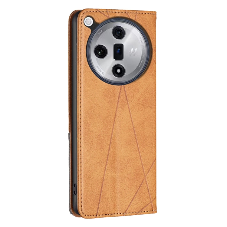 Prismatic Invisible Magnetic Leather Phone Case, For OPPO Find X7 Ultra, For OPPO A38 4G, For OPPO A58 4G, For OPPO A78 4G, For OPPO A78 5G, For OPPO A98 5G, For OPPO A79 5G, For OPPO A59 5G