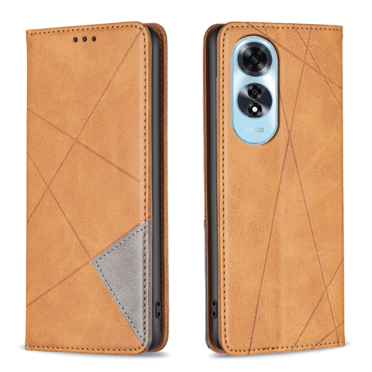 Prismatic Invisible Magnetic Leather Phone Case, For OPPO Reno15 F 5G Global, For OPPO A6 5G / A6X 4G / A6X 5G, For OPPO Reno15 Pro 5G Global, For OPPO A6 Pro 5G/4G Global / F31 5G, For OPPO A60, For OPPO Find X7, For OPPO Find X7 Ultra, For OPPO A38 4G