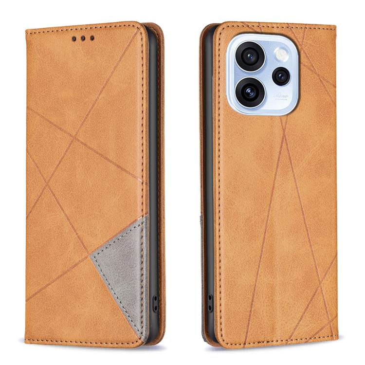 Prismatic Invisible Magnetic Leather Phone Case, For OPPO Reno16 F 5G/Reno16 FS 5G, For OPPO Reno16/Reno16 Pro 5G Global, For OPPO Reno15 F 5G Global, For OPPO A6 5G / A6X 4G / A6X 5G, For OPPO Reno15 Pro 5G Global, For OPPO A6 Pro 5G/4G Global / F31 5...