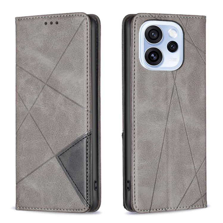 Prismatic Invisible Magnetic Leather Phone Case, For OPPO Reno16 F 5G/Reno16 FS 5G, For OPPO Reno16/Reno16 Pro 5G Global, For OPPO Reno15 F 5G Global, For OPPO A6 5G / A6X 4G / A6X 5G, For OPPO Reno15 Pro 5G Global, For OPPO A6 Pro 5G/4G Global / F31 5...