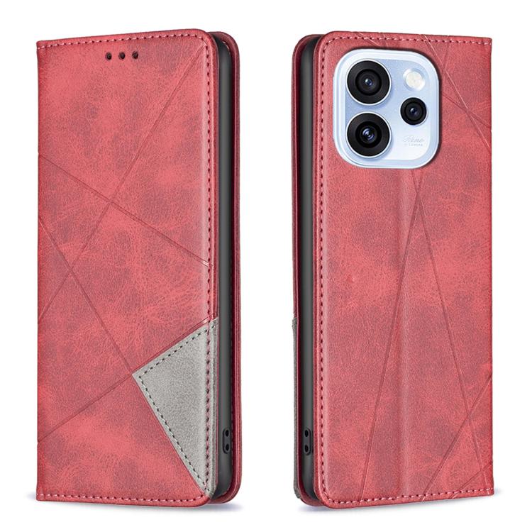 Prismatic Invisible Magnetic Leather Phone Case, For OPPO Reno15 F 5G Global, For OPPO A6 5G / A6X 4G / A6X 5G, For OPPO Reno15 Pro 5G Global, For OPPO A6 Pro 5G/4G Global / F31 5G, For OPPO A60, For OPPO Find X7, For OPPO Find X7 Ultra, For OPPO A38 4G