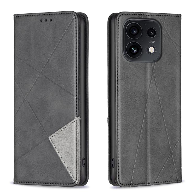 Prismatic Invisible Magnetic Leather Phone Case, For OPPO Reno16 F 5G/Reno16 FS 5G, For OPPO Reno16/Reno16 Pro 5G Global, For OPPO Reno15 F 5G Global, For OPPO A6 5G / A6X 4G / A6X 5G, For OPPO Reno15 Pro 5G Global, For OPPO A6 Pro 5G/4G Global / F31 5...