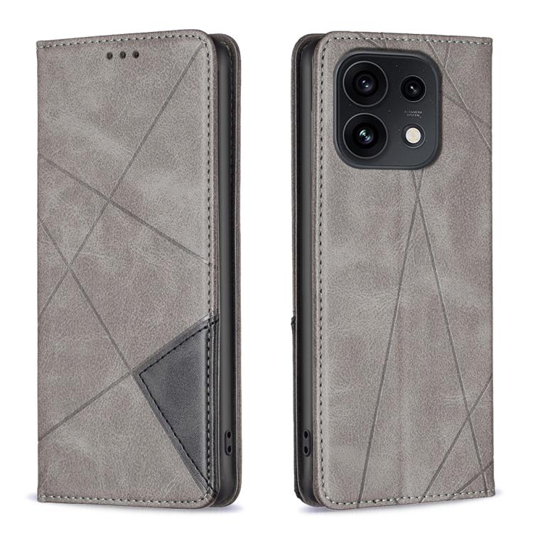 Prismatic Invisible Magnetic Leather Phone Case, For OPPO Reno16 F 5G/Reno16 FS 5G, For OPPO Reno16/Reno16 Pro 5G Global, For OPPO Reno15 F 5G Global, For OPPO A6 5G / A6X 4G / A6X 5G, For OPPO Reno15 Pro 5G Global, For OPPO A6 Pro 5G/4G Global / F31 5...
