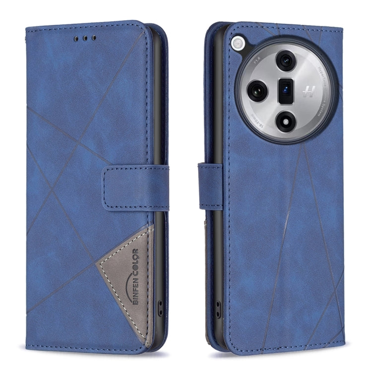 Magnetic Buckle Rhombus Texture Leather Phone Case, For OPPO Reno12 Pro Global, For OPPO Reno12 Global, For OPPO A60, For OPPO Find X7, For OPPO Find X7 Ultra, For OPPO A3 Pro 5G/A2 Pro 5G, For OPPO A38 4G, For OPPO A58 4G