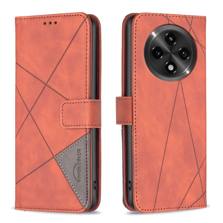 Magnetic Buckle Rhombus Texture Leather Phone Case, For OPPO Reno12 Pro Global, For OPPO Reno12 Global, For OPPO A60, For OPPO Find X7, For OPPO Find X7 Ultra, For OPPO A3 Pro 5G/A2 Pro 5G, For OPPO A38 4G, For OPPO A58 4G