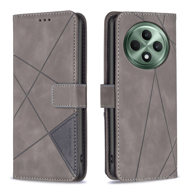 Magnetic Buckle Rhombus Texture Leather Phone Case, For OPPO Reno13 F 5G, For OPPO Reno12 F 5G, For OPPO Reno12 Pro Global, For OPPO Reno12 Global, For OPPO A60, For OPPO Find X7, For OPPO Find X7 Ultra, For OPPO A3 Pro 5G/A2 Pro 5G