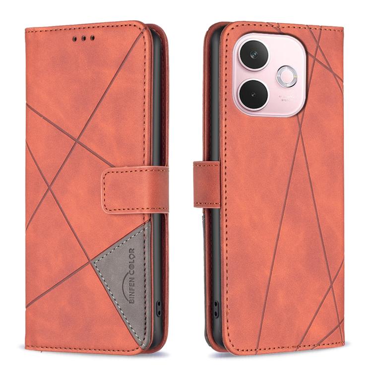 Magnetic Buckle Rhombus Texture Leather Phone Case, For OPPO Reno15 F 5G Global, For OPPO A6 5G / A6X 4G / A6X 5G, For OPPO Reno15 5G Global, For OPPO A6 Pro 5G/4G Global/F31 5G, For OPPO Reno14 F 5G, For OPPO A5 Pro 5G, For OPPO Reno13 F 5G           ...