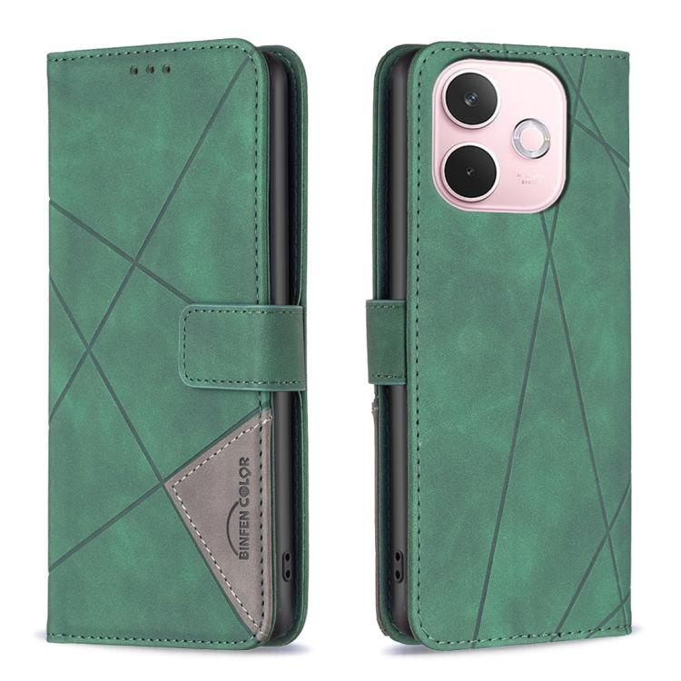 Magnetic Buckle Rhombus Texture Leather Phone Case, For OPPO Reno15 F 5G Global, For OPPO A6 5G / A6X 4G / A6X 5G, For OPPO Reno15 5G Global, For OPPO A6 Pro 5G/4G Global/F31 5G, For OPPO Reno14 F 5G, For OPPO A5 Pro 5G, For OPPO Reno13 F 5G           ...