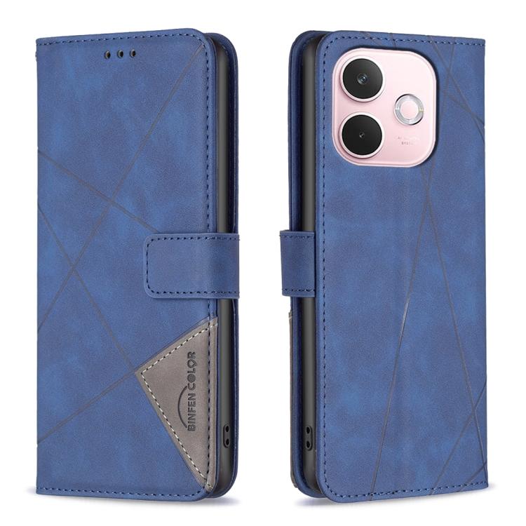 Magnetic Buckle Rhombus Texture Leather Phone Case, For OPPO Reno15 F 5G Global, For OPPO A6 5G / A6X 4G / A6X 5G, For OPPO Reno15 5G Global, For OPPO A6 Pro 5G/4G Global/F31 5G, For OPPO Reno14 F 5G, For OPPO A5 Pro 5G, For OPPO Reno13 F 5G           ...