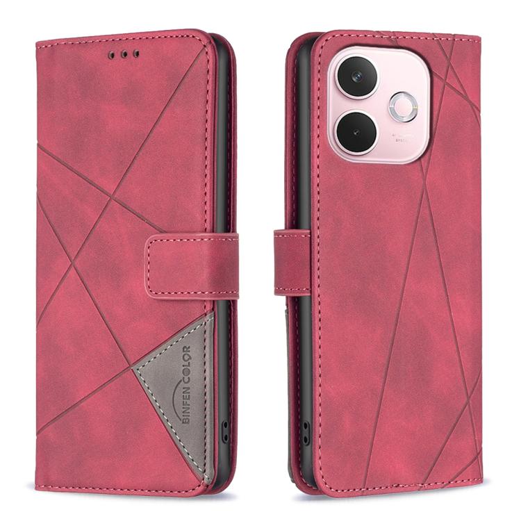 Magnetic Buckle Rhombus Texture Leather Phone Case, For OPPO Reno15 F 5G Global, For OPPO A6 5G / A6X 4G / A6X 5G, For OPPO Reno15 5G Global, For OPPO A6 Pro 5G/4G Global/F31 5G, For OPPO Reno14 F 5G, For OPPO A5 Pro 5G, For OPPO Reno13 F 5G           ...