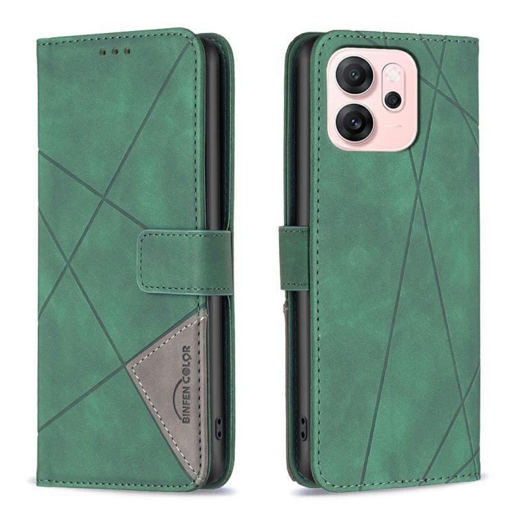 Magnetic Buckle Rhombus Texture Leather Phone Case, For OPPO Reno15 F 5G Global, For OPPO A6 5G / A6X 4G / A6X 5G, For OPPO Reno15 5G Global, For OPPO A6 Pro 5G/4G Global/F31 5G, For OPPO Reno14 F 5G, For OPPO A5 Pro 5G, For OPPO Reno13 F 5G           ...