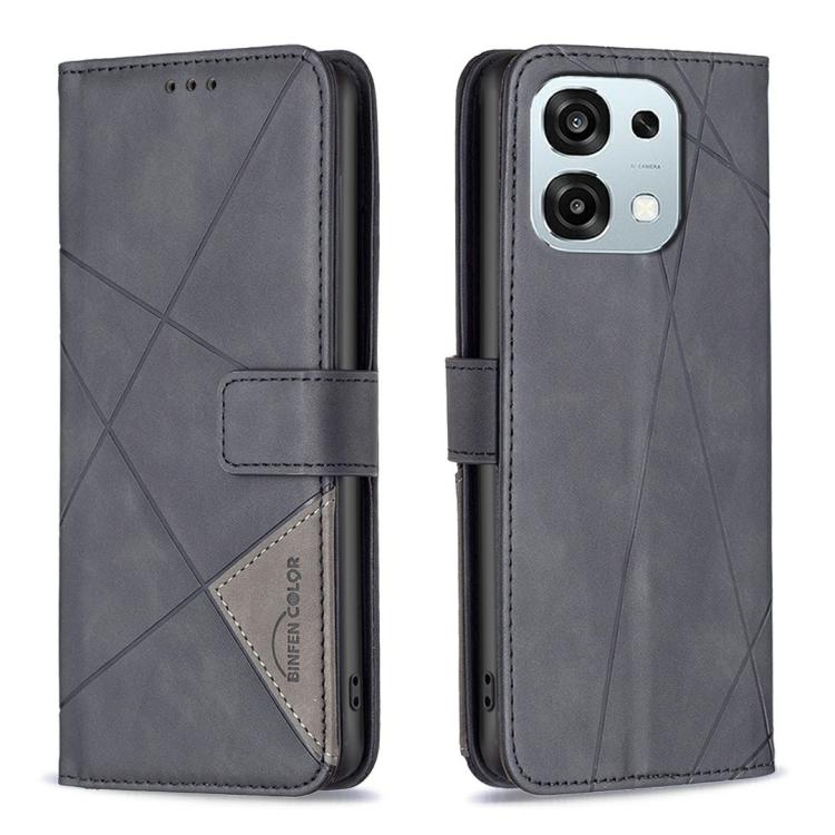Magnetic Buckle Rhombus Texture Leather Phone Case, For OPPO Reno15 F 5G Global, For OPPO A6 5G / A6X 4G / A6X 5G, For OPPO Reno15 5G Global, For OPPO A6 Pro 5G/4G Global/F31 5G, For OPPO Reno14 F 5G, For OPPO A5 Pro 5G, For OPPO Reno13 F 5G           ...