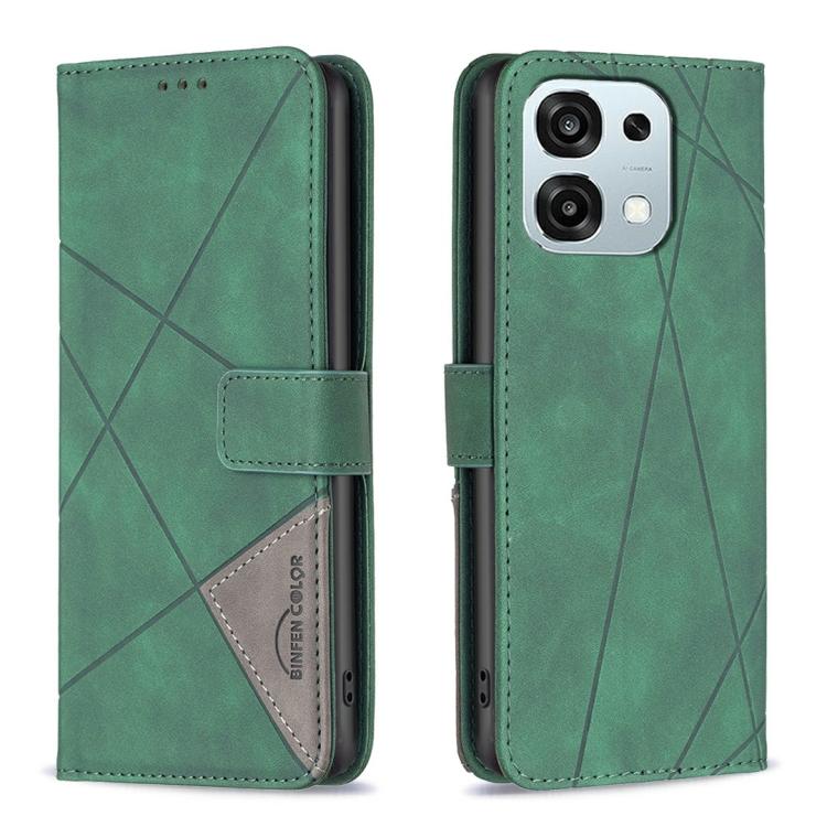 Magnetic Buckle Rhombus Texture Leather Phone Case, For OPPO Reno15 F 5G Global, For OPPO A6 5G / A6X 4G / A6X 5G, For OPPO Reno15 5G Global, For OPPO A6 Pro 5G/4G Global/F31 5G, For OPPO Reno14 F 5G, For OPPO A5 Pro 5G, For OPPO Reno13 F 5G           ...