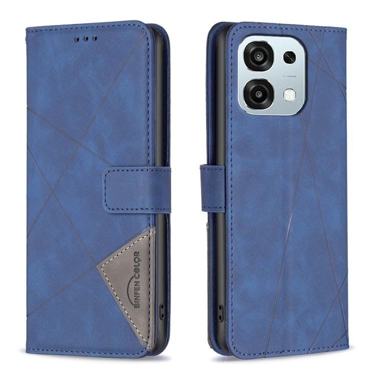 Magnetic Buckle Rhombus Texture Leather Phone Case, For OPPO Reno15 F 5G Global, For OPPO A6 5G / A6X 4G / A6X 5G, For OPPO Reno15 5G Global, For OPPO A6 Pro 5G/4G Global/F31 5G, For OPPO Reno14 F 5G, For OPPO A5 Pro 5G, For OPPO Reno13 F 5G           ...