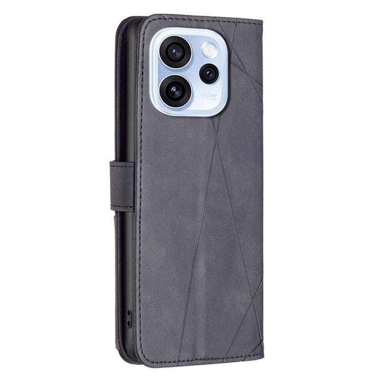 Magnetic Buckle Rhombus Texture Leather Phone Case, For OPPO Reno15 5G Global, For OPPO A6 Pro 5G/4G Global/F31 5G, For OPPO Reno14 F 5G, For OPPO A5 Pro 5G, For OPPO Reno13 F 5G, For OPPO Reno12 F 5G, For OPPO Reno12 Pro Global, For OPPO Reno12 Global