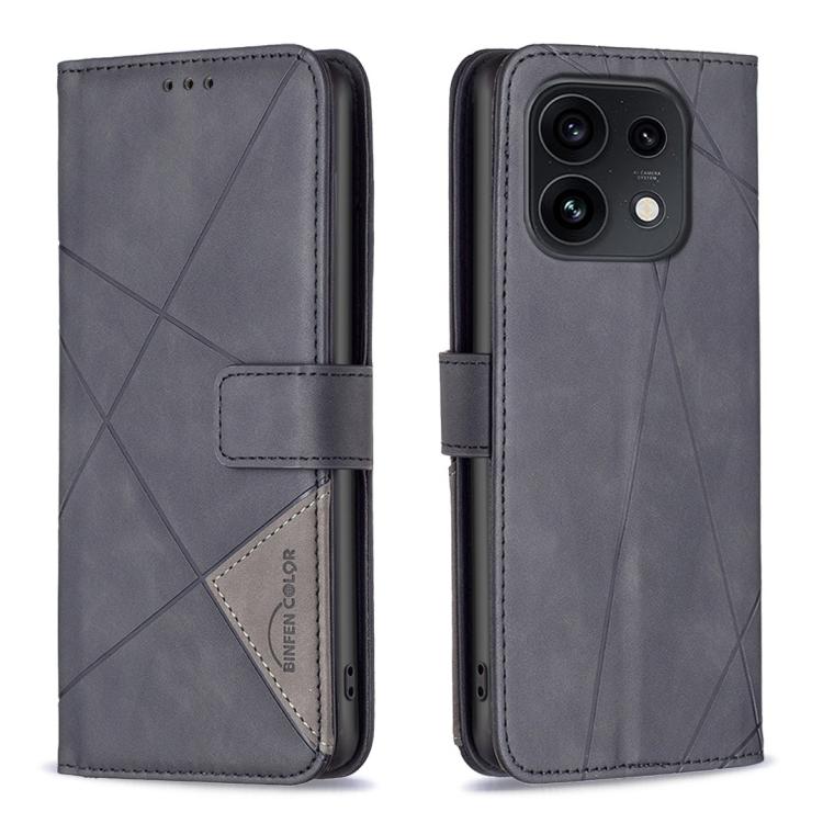 Magnetic Buckle Rhombus Texture Leather Phone Case, For OPPO Reno16 F 5G/Reno16 FS 5G, For OPPO Reno16/Reno16 Pro 5G Global, For OPPO Reno15 F 5G Global, For OPPO A6 5G / A6X 4G / A6X 5G, For OPPO Reno15 5G Global, For OPPO A6 Pro 5G/4G Global/F31 5G  ...
