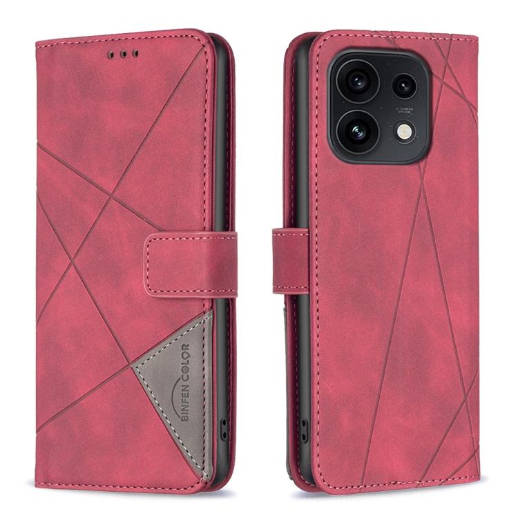 Magnetic Buckle Rhombus Texture Leather Phone Case, For OPPO Reno16 F 5G/Reno16 FS 5G, For OPPO Reno16/Reno16 Pro 5G Global, For OPPO Reno15 F 5G Global, For OPPO A6 5G / A6X 4G / A6X 5G, For OPPO Reno15 5G Global, For OPPO A6 Pro 5G/4G Global/F31 5G  ...
