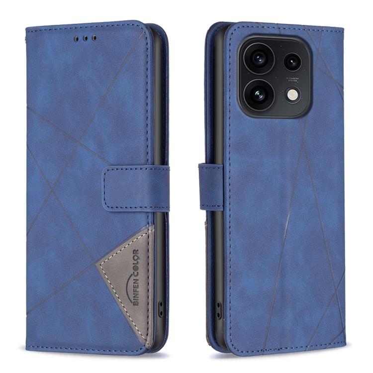 Magnetic Buckle Rhombus Texture Leather Phone Case, For OPPO Reno16 F 5G/Reno16 FS 5G, For OPPO Reno16/Reno16 Pro 5G Global, For OPPO Reno15 F 5G Global, For OPPO A6 5G / A6X 4G / A6X 5G, For OPPO Reno15 5G Global, For OPPO A6 Pro 5G/4G Global/F31 5G  ...