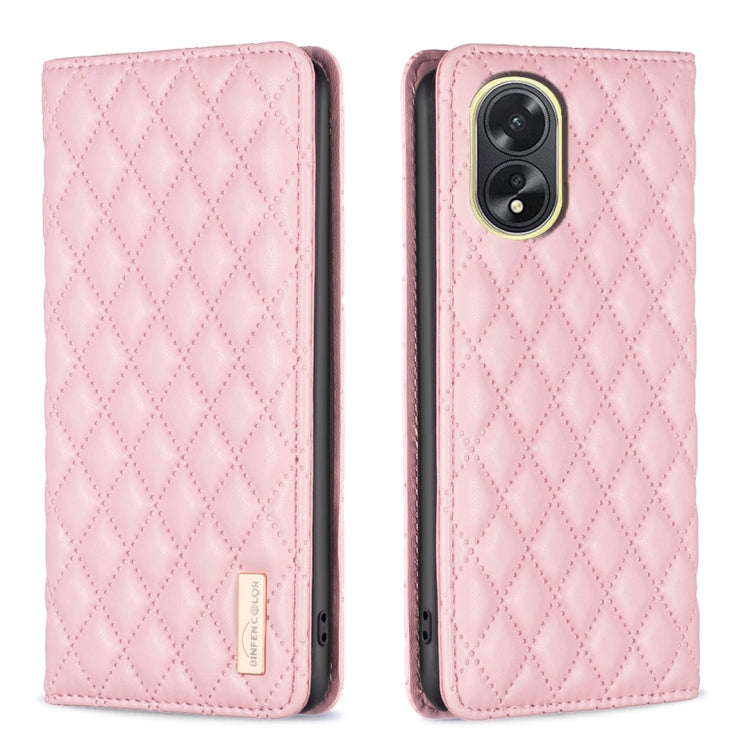Diamond Lattice Magnetic Leather Flip Phone Case, For OPPO A60, For OPPO Find X7, For OPPO Find X7 Ultra, For OPPO A38 4G, For OPPO A58 4G, For OPPO A98 5G, For OPPO A79 5G, For OPPO A59 5G