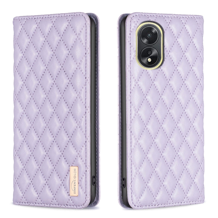 Diamond Lattice Magnetic Leather Flip Phone Case, For OPPO A60, For OPPO Find X7, For OPPO Find X7 Ultra, For OPPO A38 4G, For OPPO A58 4G, For OPPO A98 5G, For OPPO A79 5G, For OPPO A59 5G