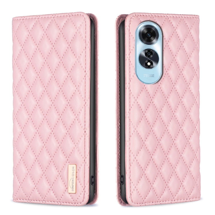 Diamond Lattice Magnetic Leather Flip Phone Case, For OPPO A60, For OPPO Find X7, For OPPO Find X7 Ultra, For OPPO A38 4G, For OPPO A58 4G, For OPPO A98 5G, For OPPO A79 5G, For OPPO A59 5G