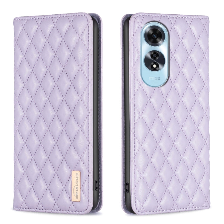 Diamond Lattice Magnetic Leather Flip Phone Case, For OPPO A60, For OPPO Find X7, For OPPO Find X7 Ultra, For OPPO A38 4G, For OPPO A58 4G, For OPPO A98 5G, For OPPO A79 5G, For OPPO A59 5G