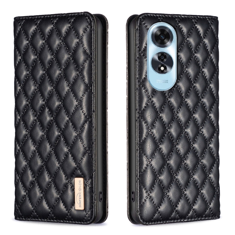 Diamond Lattice Magnetic Leather Flip Phone Case, For OPPO A60, For OPPO Find X7, For OPPO Find X7 Ultra, For OPPO A38 4G, For OPPO A58 4G, For OPPO A98 5G, For OPPO A79 5G, For OPPO A59 5G