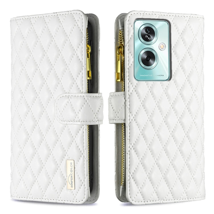Diamond Lattice Zipper Wallet Leather Flip Phone Case, For OPPO A38 4G, For OPPO Find X7, For OPPO Find X7 Ultra, For OPPO A58 4G, For OPPO A98 5G, For OPPO A79 5G, For OPPO A59 5G