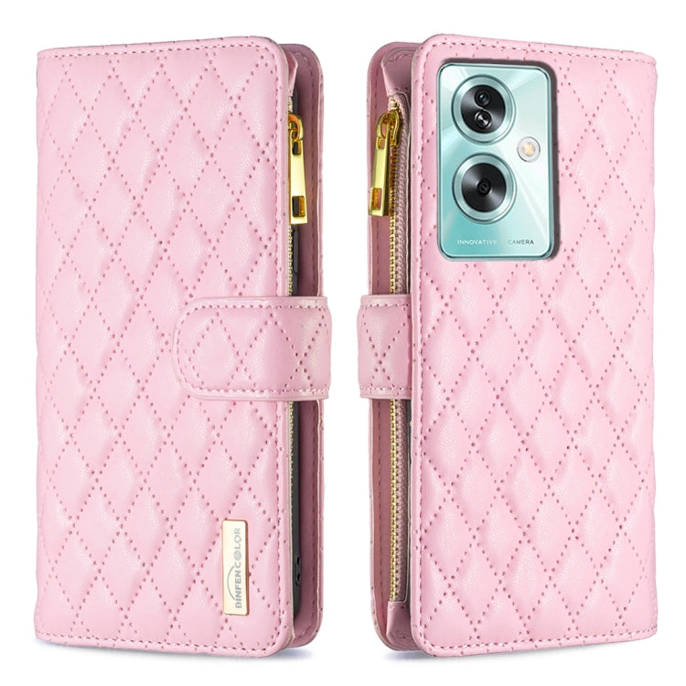Diamond Lattice Zipper Wallet Leather Flip Phone Case, For OPPO A38 4G, For OPPO Find X7, For OPPO Find X7 Ultra, For OPPO A58 4G, For OPPO A98 5G, For OPPO A79 5G, For OPPO A59 5G