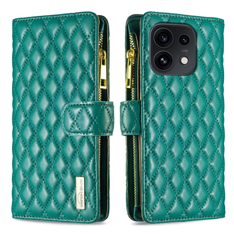 Diamond Lattice Zipper Wallet Leather Flip Phone Case, For OPPO Reno16 F 5G/Reno16 FS 5G, For OPPO Reno16/Reno16 Pro 5G Global, For OPPO Find X7, For OPPO Find X7 Ultra, For OPPO A38 4G, For OPPO A58 4G, For OPPO A98 5G, For OPPO A79 5G